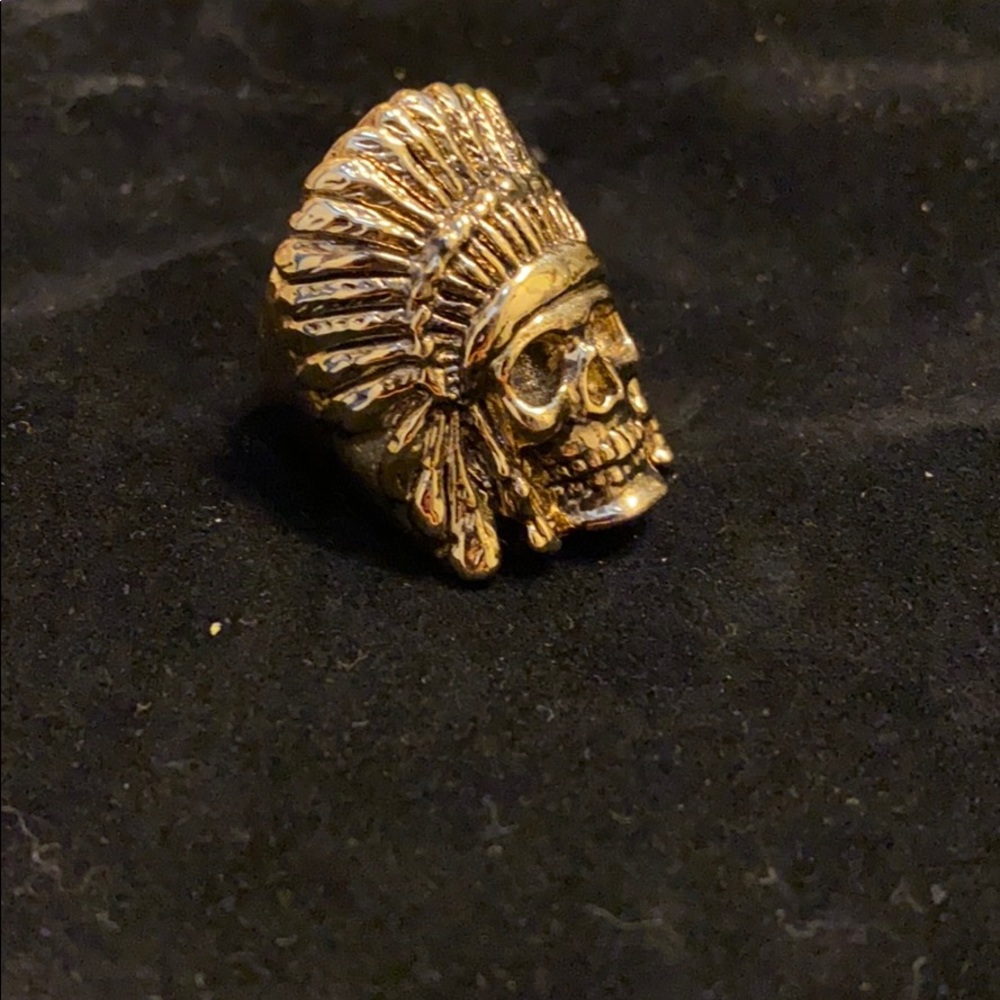 Wiz Khalifas Han Cholo Indian Chief Ring